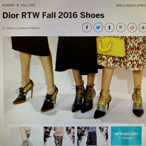 Gorgeous Dior Heels. Like new. Size 8 - Picture 6 of 7